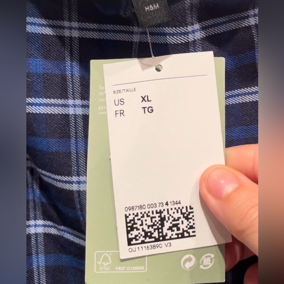 H&M plaid cotton dress - Picture 4 of 5